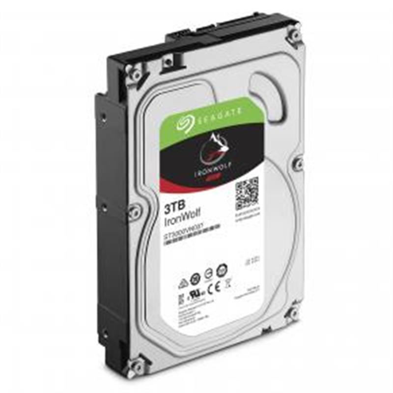 Seagate IronWolf ST3000VN007 interne harde schijf 3.5"" 3000 GB SATA III