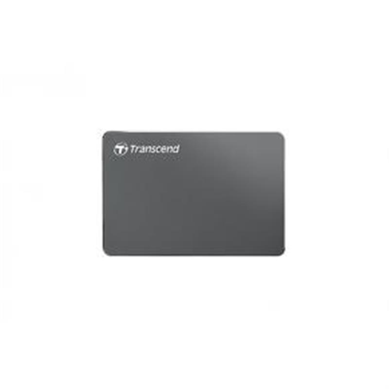 Transcend Storejet 25C3 External HDD 1TB External USB3 0 Iron Grey