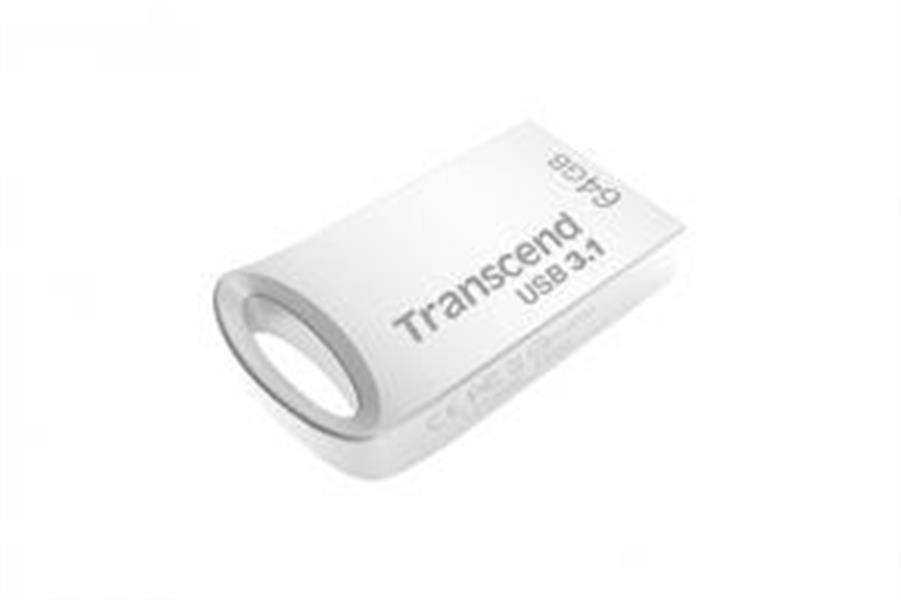 Transcend JetFlash 720 USB Flash Drive USB3 1 Gen1 32GB MLC NAND Silver Plating