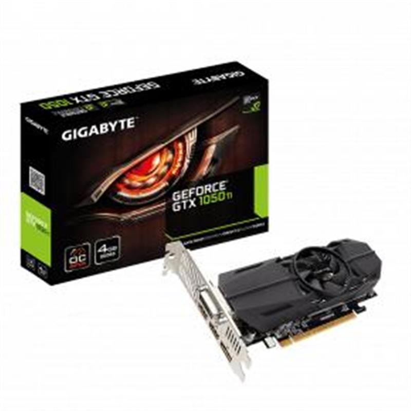 Gigabyte GeForce GTX 1050 Ti OC Low Profile 4G 4 GB GDDR5