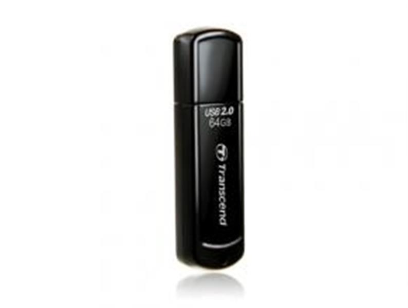 Transcend JetFlash 350 USB Flash Drive 32GB USB2 0 16 6MB s Black