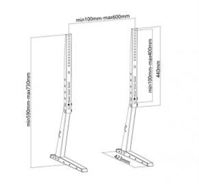 Neomounts monitor stand