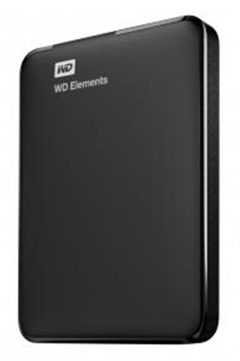 Western Digital Elements SE Black External HDD 4TB USB3 1 Gen1 5400RPM