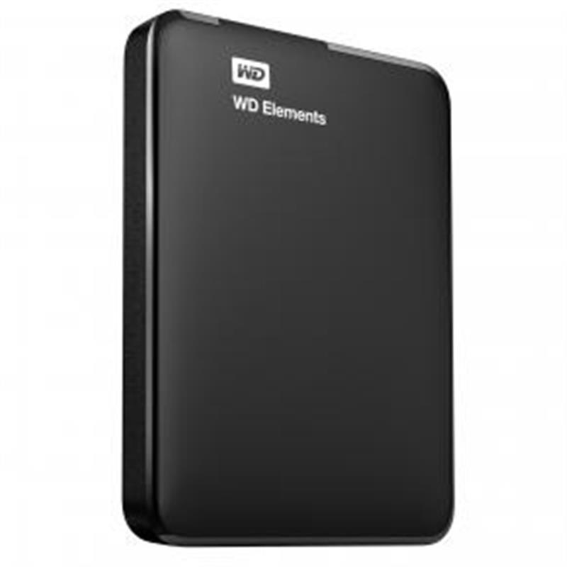 Western Digital Elements SE Black External HDD 4TB USB3 1 Gen1 5400RPM