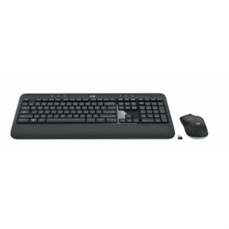 Logitech MK540 toetsenbord RF Draadloos QWERTY US International Zwart, Wit