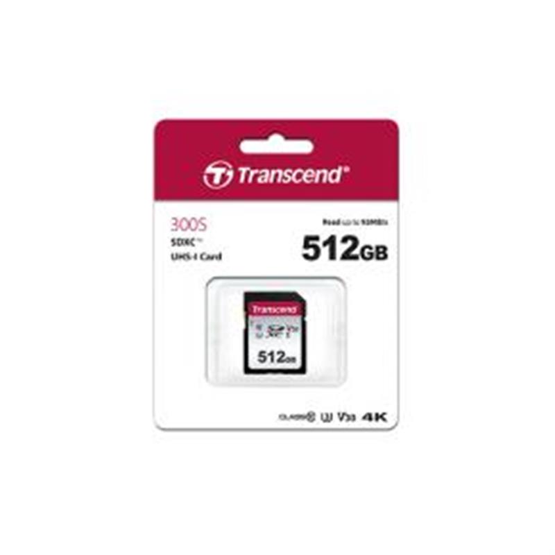 TRANSCEND 64GB UHS-I U3 SD Card TLC