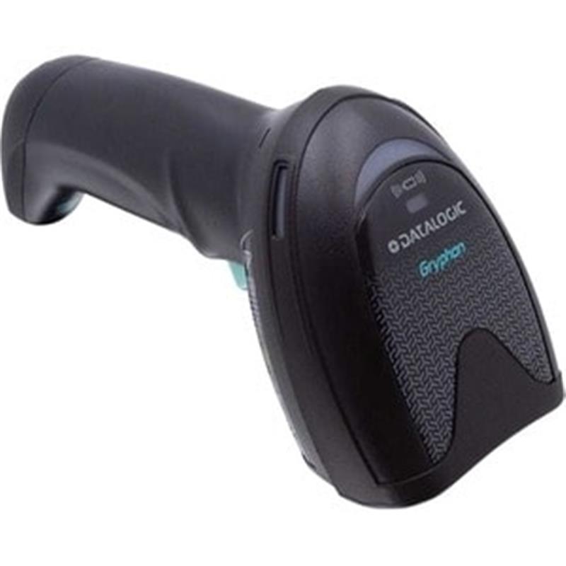 Gryphon I GM4500 - Handheld Barcode Scanner Kit - Scanner Base Station USB Cable - Wireless - 1D - 2D - Black