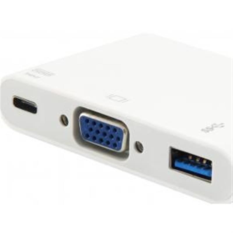 Equip 133462 interface hub USB 3.2 Gen 1 (3.1 Gen 1) Type-C Wit