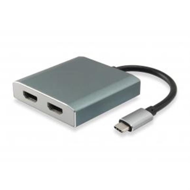 Equip 133464 USB grafische adapter 4096 x 2160 Pixels Grijs