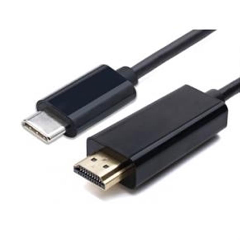 Equip 133466 video kabel adapter 1,8 m USB Type-C HDMI Type A (Standaard) Zwart