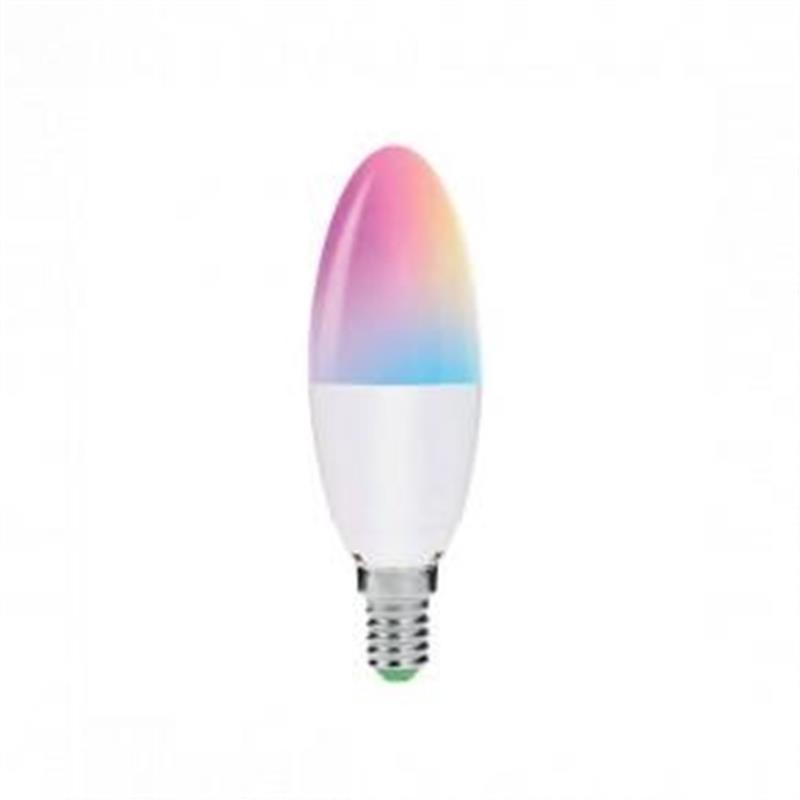 WOOX Smart E14 LED lamp RGB warm wit powered by TUYA E14 4 5W 350 Lumen 2700K RGB