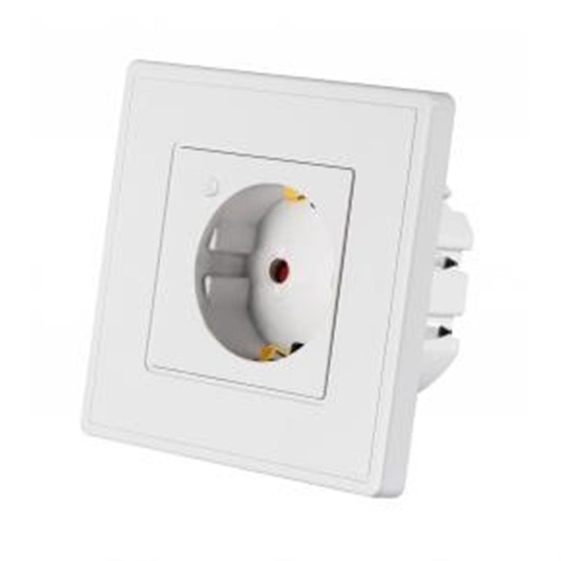 WOOX Smart inbouw stopcontact powered by TUYA 16A 3680W Wi-Fi White