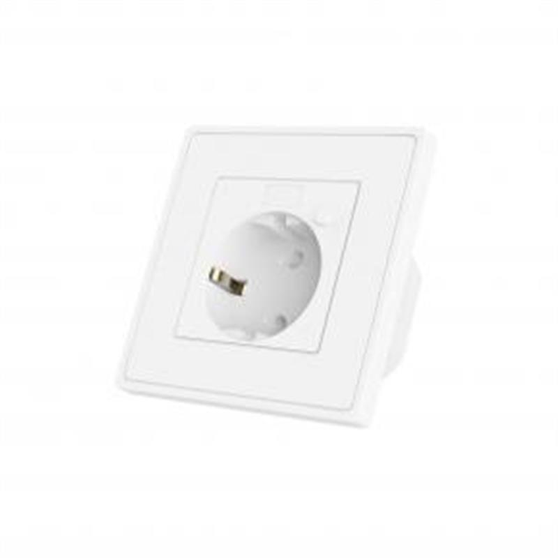 WOOX Smart inbouw stopcontact powered by TUYA 16A 3680W Wi-Fi White