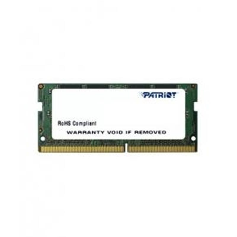 Patriot SO-DIMM SL 4GB SO-DIMM DDR4 2400MHz CL17 1 2V