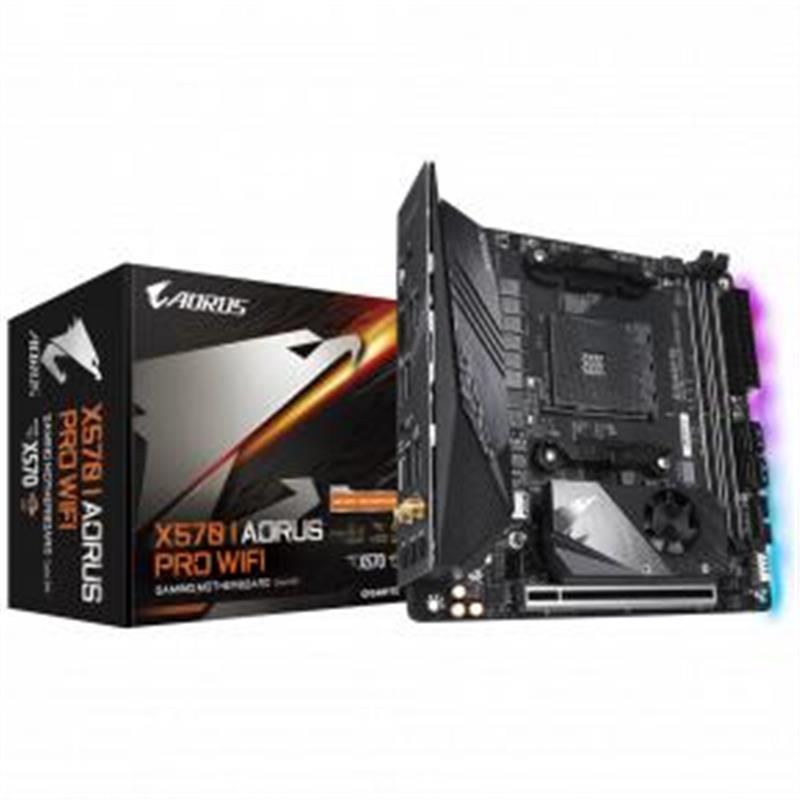 Gigabyte X570 I AORUS PRO WIFI (rev. 1.0) moederbord Socket AM4 Mini ITX AMD X570