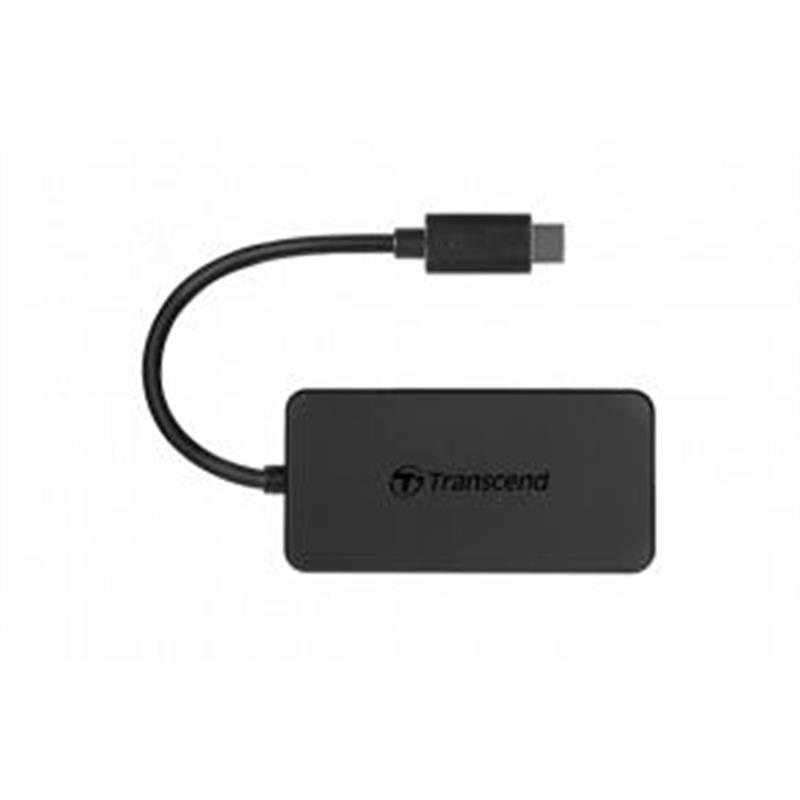 Transcend HUB2C USB 3 2 Gen 1 3 1 Gen 1 Type-C Zwart