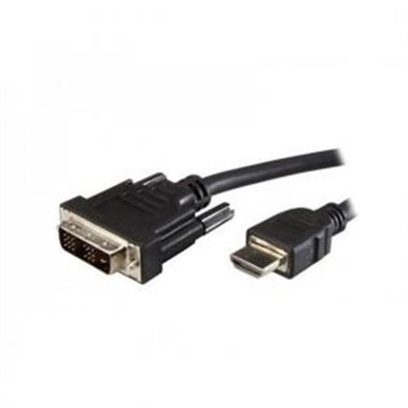 ADJ A V Cable DVI 19-Pin -> HDMI M M 2M Black BLISTER
