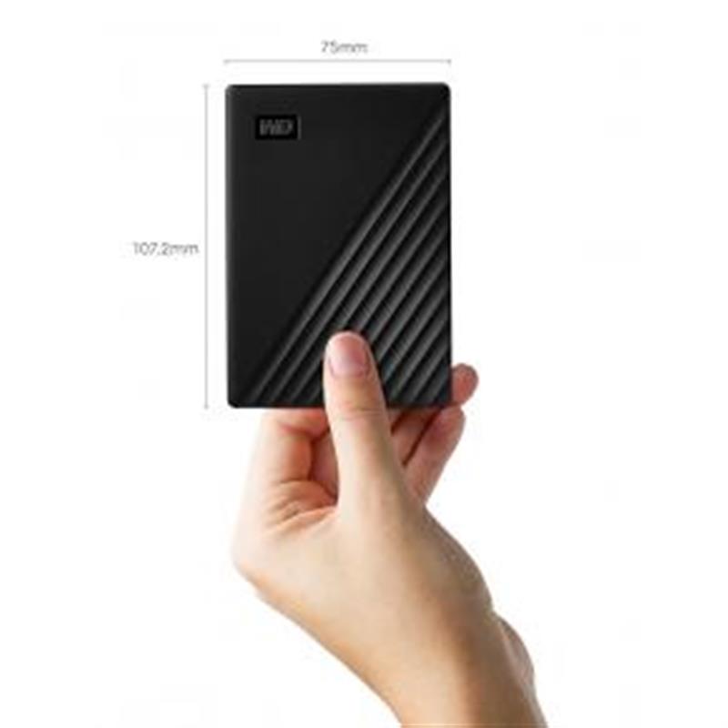 WD My Passport 2TB portable HDD Black