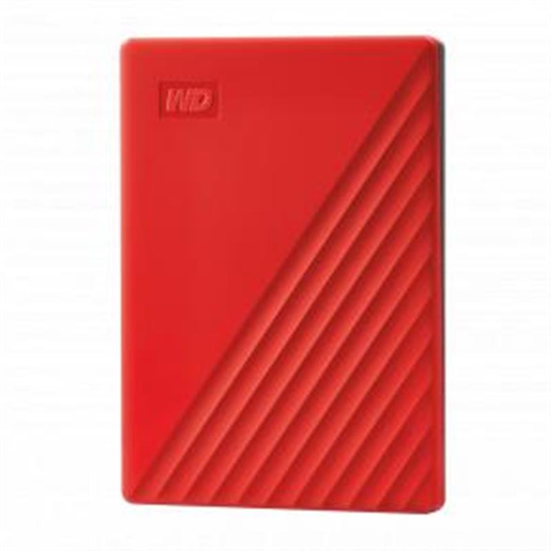 Western Digital My Passport External HDD 4TB USB 3 2 Gen 1 Red