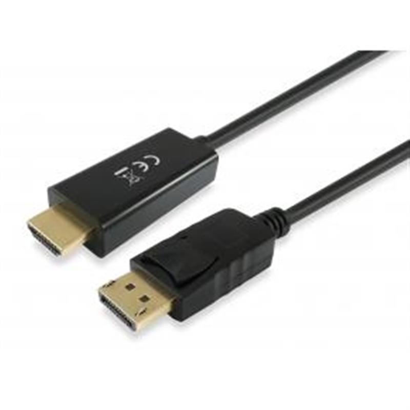 Equip 119391 video kabel adapter 3 m DisplayPort HDMI Zwart