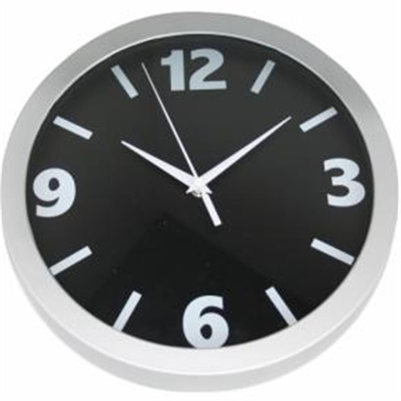 NeXtime clock Small Numbers ˜30 cm Wall Black