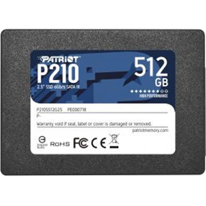 Patriot P210 P210 SSD 1TB 2 5 SATA3 TRIM SMART 520 430 MB s 50K IOPS