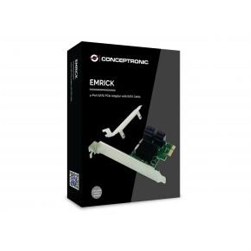 Conceptronic EMRICK03G interfacekaart/-adapter Intern SATA