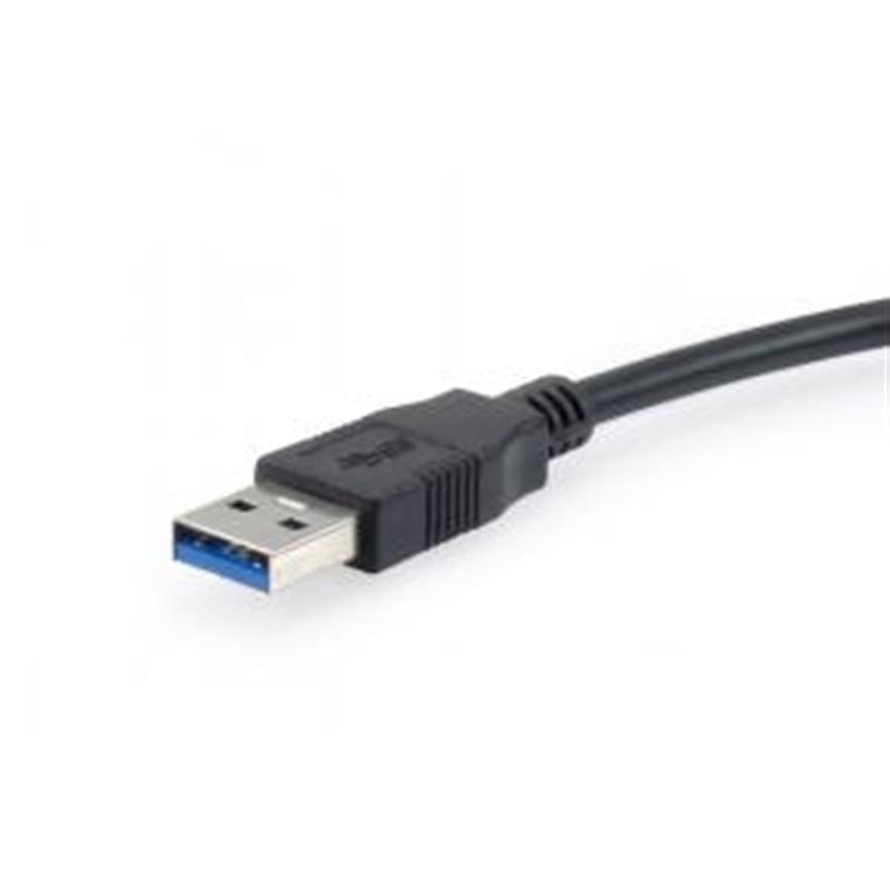 Equip 133385 USB grafische adapter 1920 x 1080 Pixels Zwart