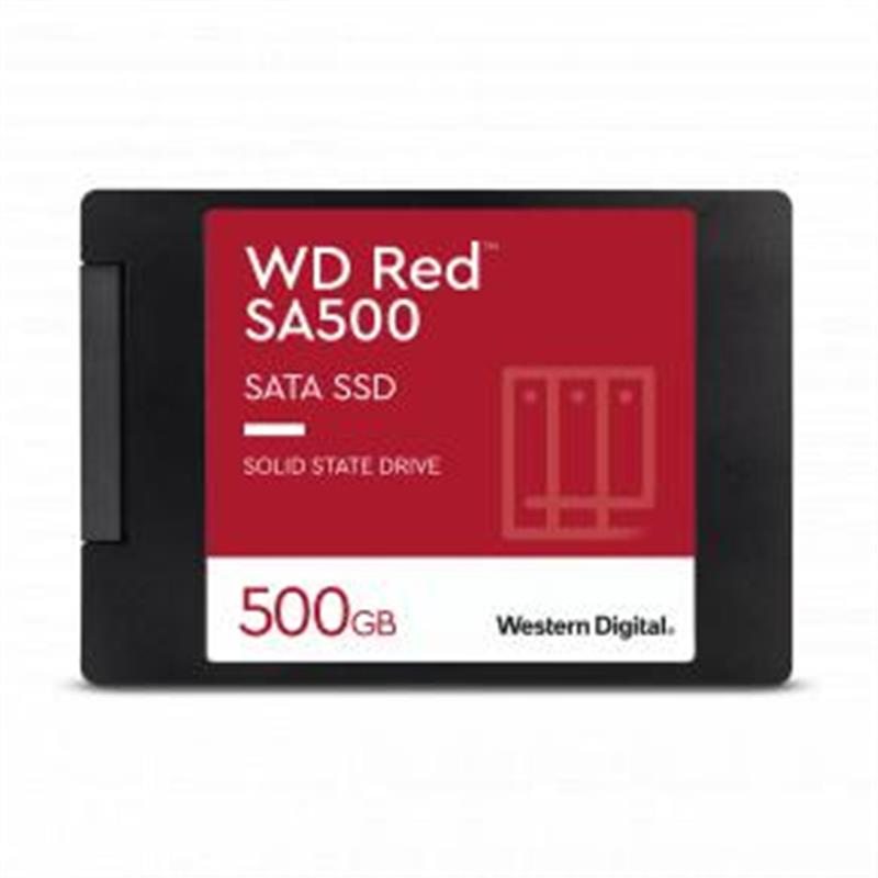 WD Red SSD SA500 NAS 500GB 2 5inch SATA