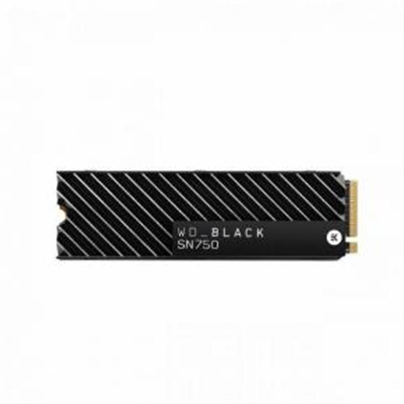 Western Digital SN750 Black SSD w heatsink 2 TB M 2 NVMe PCIe3x4 3400 2900 MB s