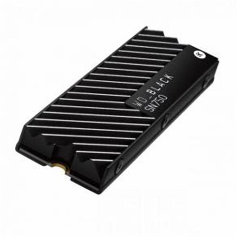 Western Digital SN750 Black SSD w heatsink 2 TB M 2 NVMe PCIe3x4 3400 2900 MB s