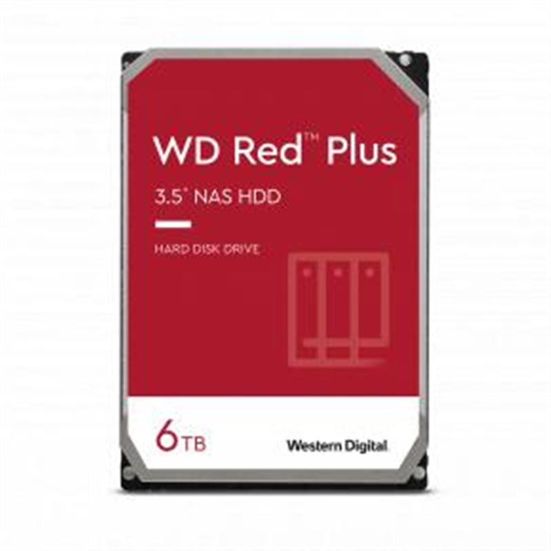 Red Plus 6TB - 3 5 inch - SATA 6Gb s - 5640RPM - 128MB Cache - CMR