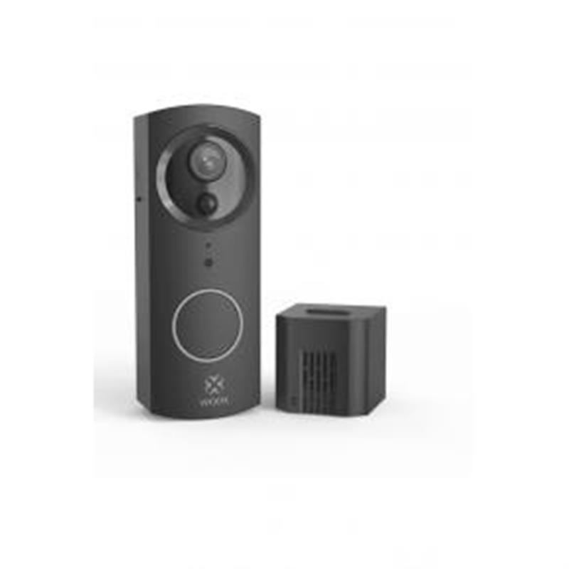 WOOX Video Doorbell Chime WiFi 1080p 1 2 9 €CMOS 4mm 120 ° 6x IR LED 2600mAh