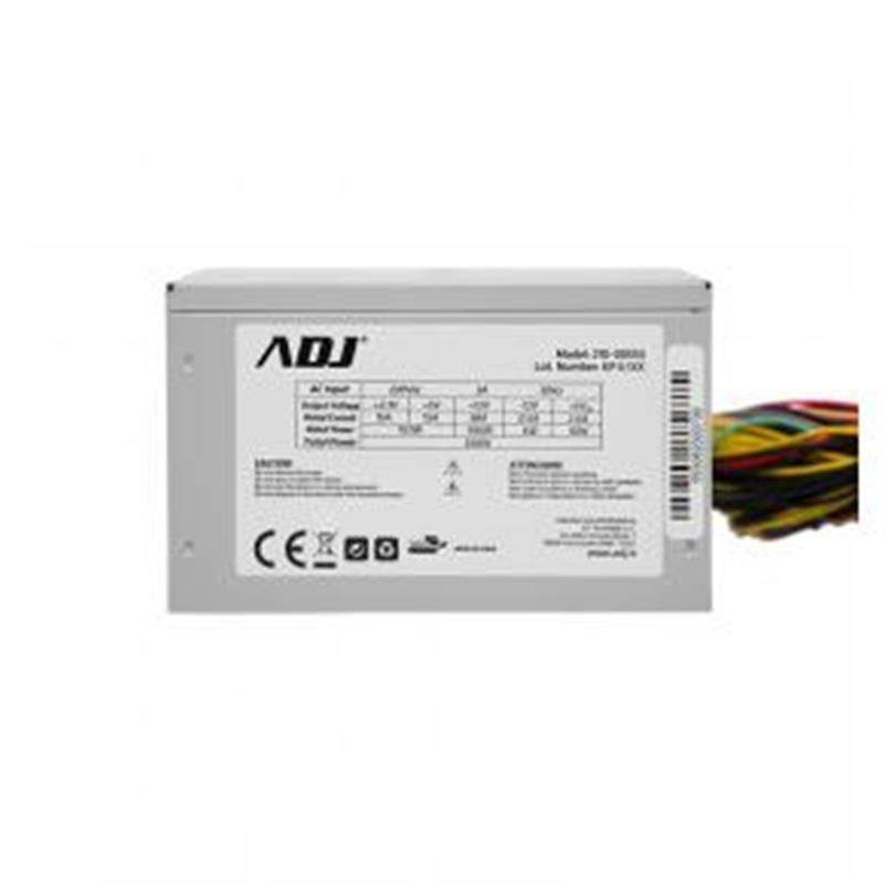 ADJ Power Supply 550Watt Maximum Power 120mm fan 3x SATA 1x PATA