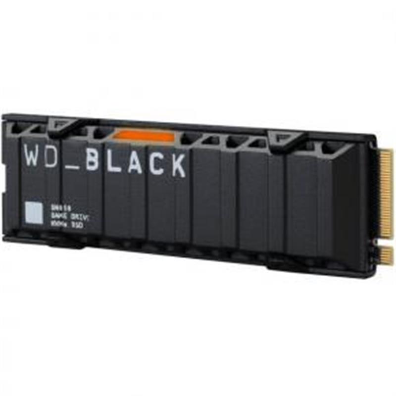 Western Digital SN850 Black SSD w heatsink 1TB M 2 NVMe PCIe 4 7000 5300 MB s TLC