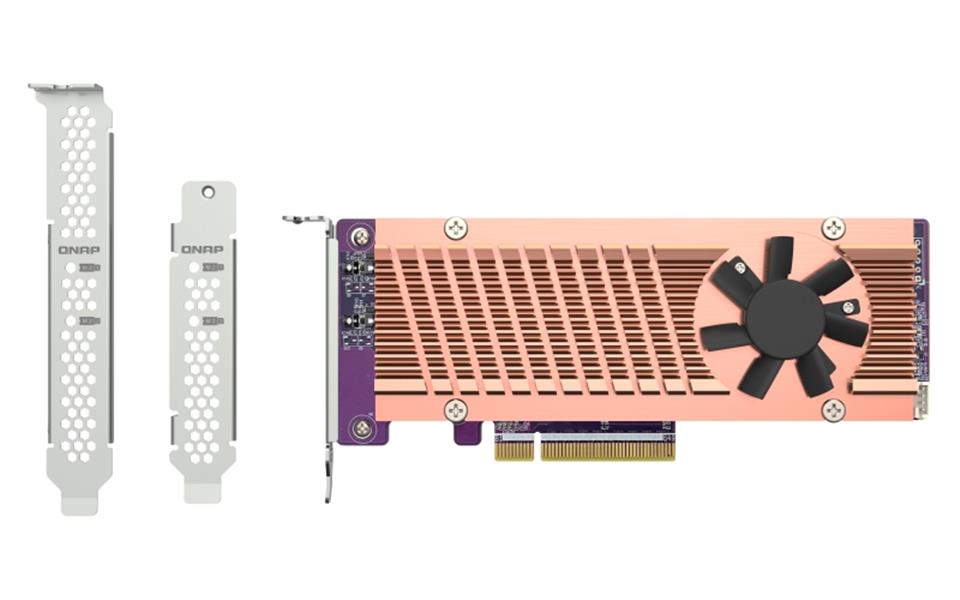 QNAP Dual M 2 PCIe SSD expansion card