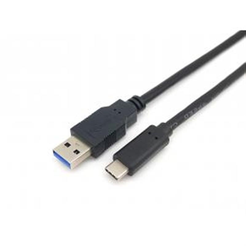 Equip 128344 USB-kabel 2 m USB 3.2 Gen 1 (3.1 Gen 1) USB A USB C Zwart