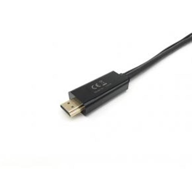 Equip 119039 video kabel adapter 0,15 m HDMI Type A (Standaard) DisplayPort Zwart