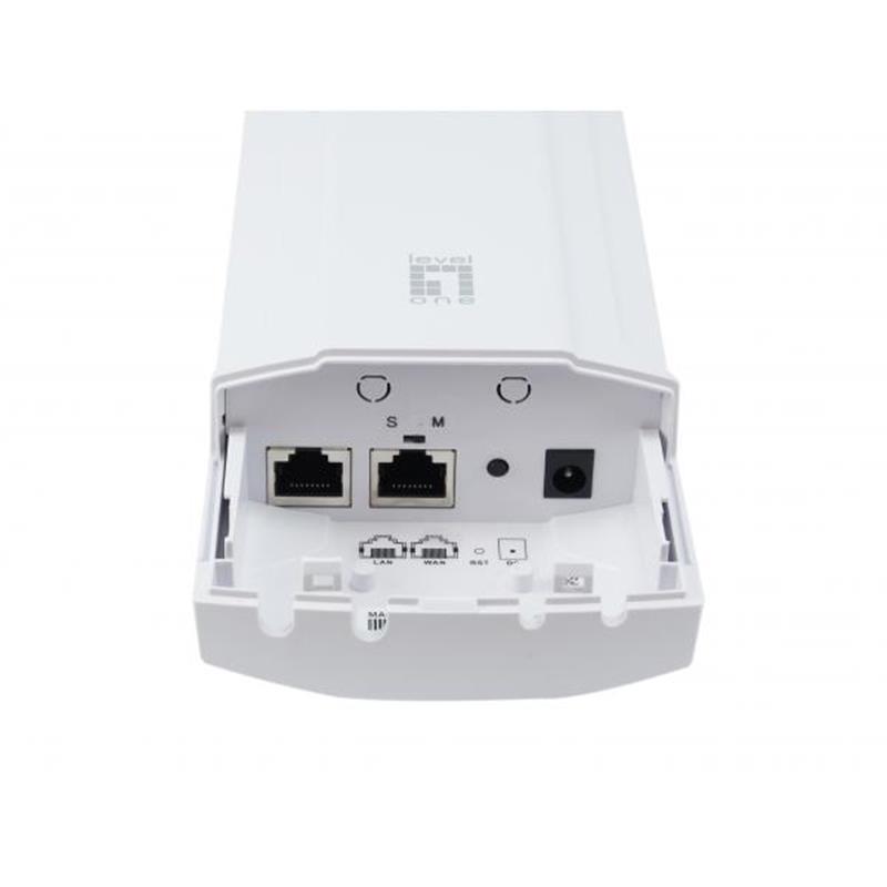 LevelOne WAB-8010 draadloos toegangspunt (WAP) 867 Mbit/s Wit Power over Ethernet (PoE)