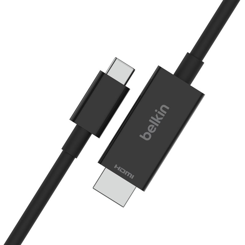 Belkin AVC012bt2MBK 2 m USB Type-C HDMI Zwart