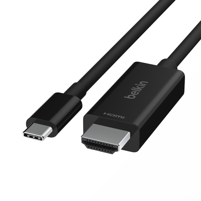 Belkin AVC012bt2MBK 2 m USB Type-C HDMI Zwart