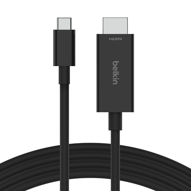 Belkin AVC012bt2MBK 2 m USB Type-C HDMI Zwart