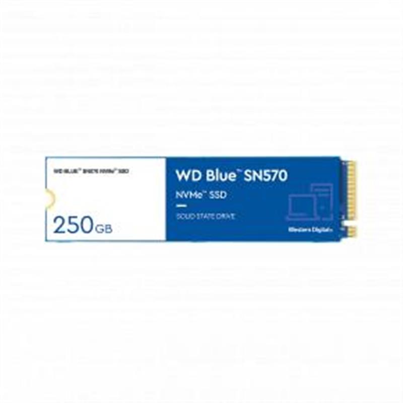 WD 250GB BLUE NVME SSD M 2 PCIE GEN3 X4