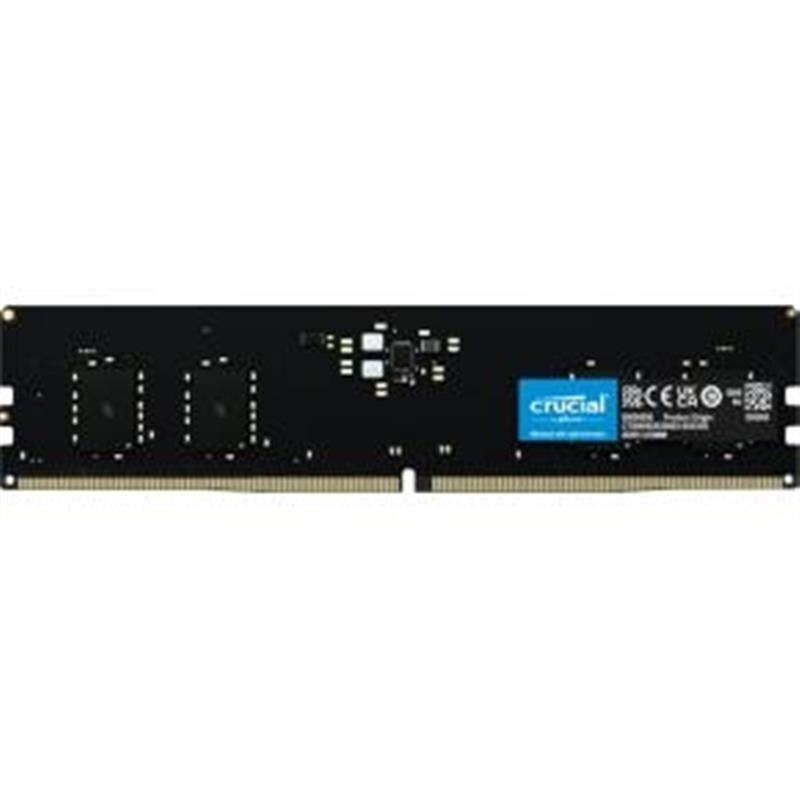 Crucial CT8G48C40U5 geheugenmodule 8 GB 1 x 8 GB DDR5 4800 MHz ECC