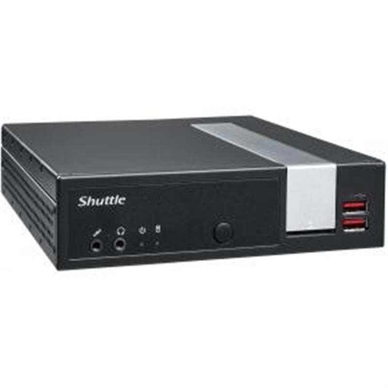 Shuttle XP? slim DL20N6 1,35L maat pc Zwart Intel SoC BGA 1090 N6005 2 GHz