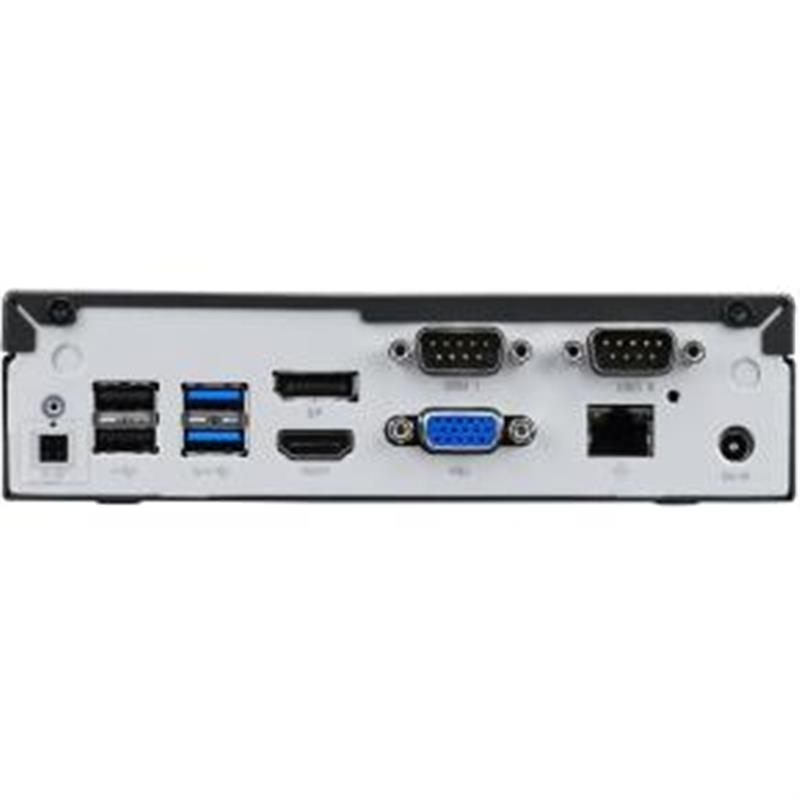 Shuttle XP? slim DL20N6 1,35L maat pc Zwart Intel SoC BGA 1090 N6005 2 GHz