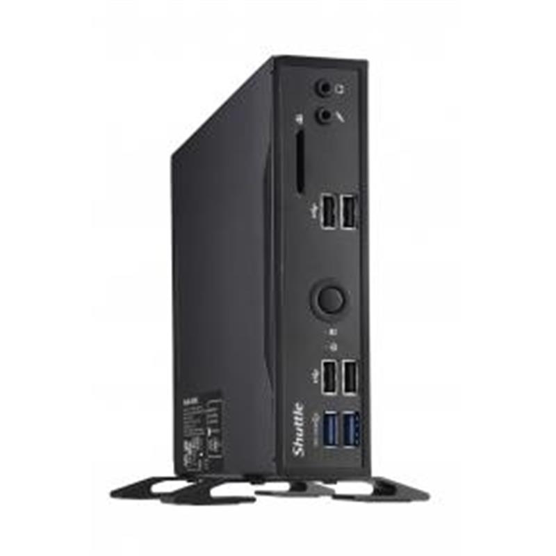 Shuttle XP? slim DS20U 1,3L maat pc Zwart Intel SoC 5205U 1,9 GHz