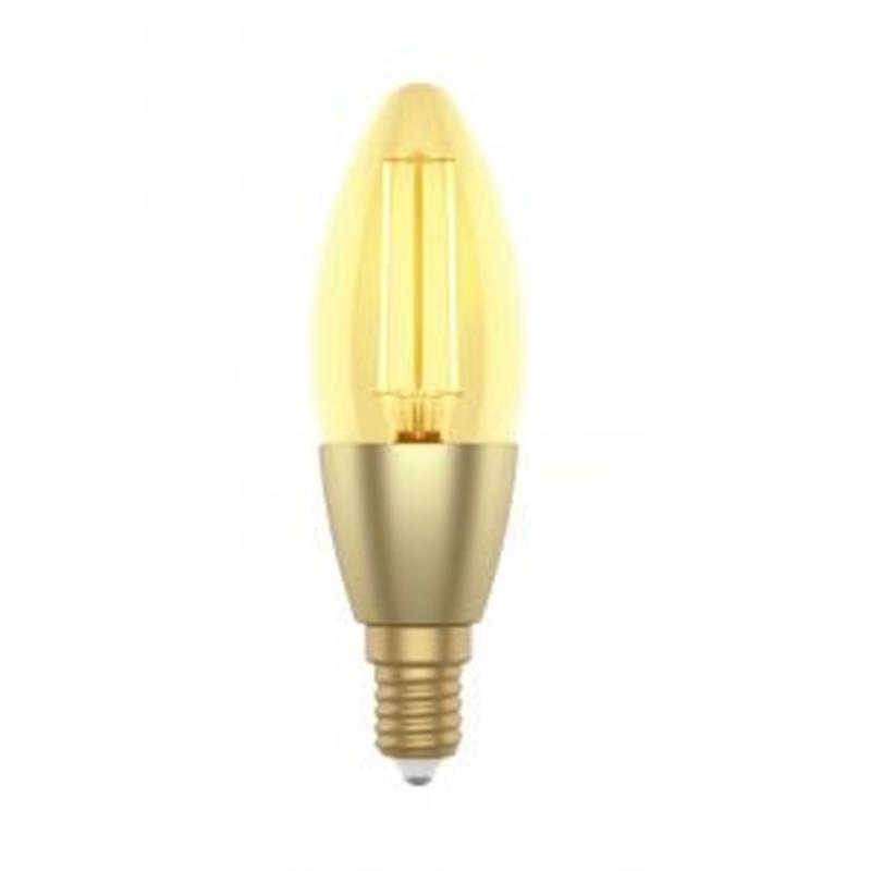WOOX Smart Candle C37 Filament LED Bulb Wi-FI E14 4 9W 470 lm Warm White 2700K