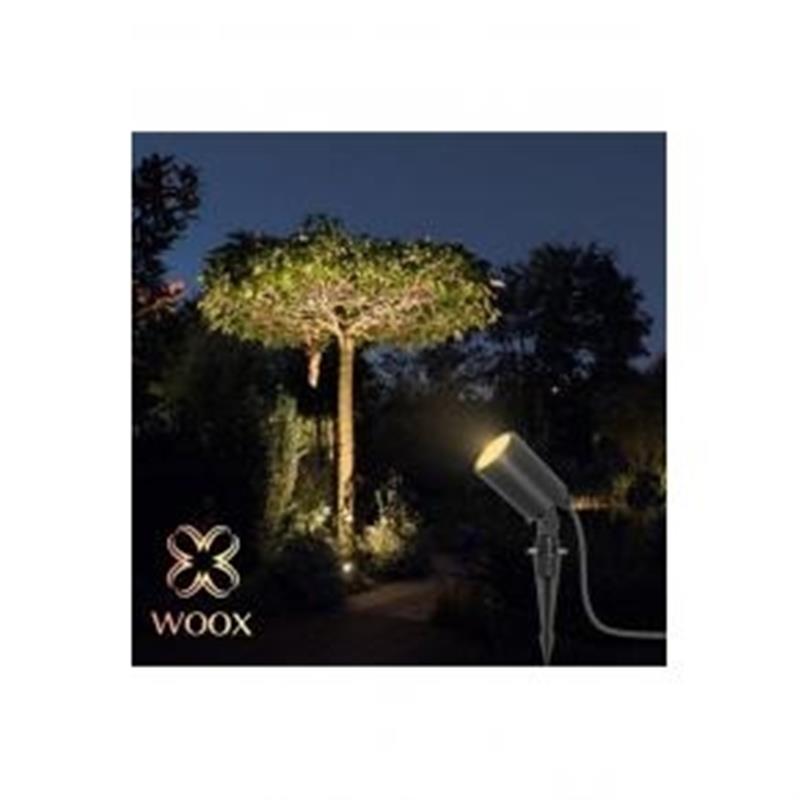 WOOX D AC Powered Smart Garden Spotlight RGB CCT IP65 7W 520 lm 3000-6500K 70 °