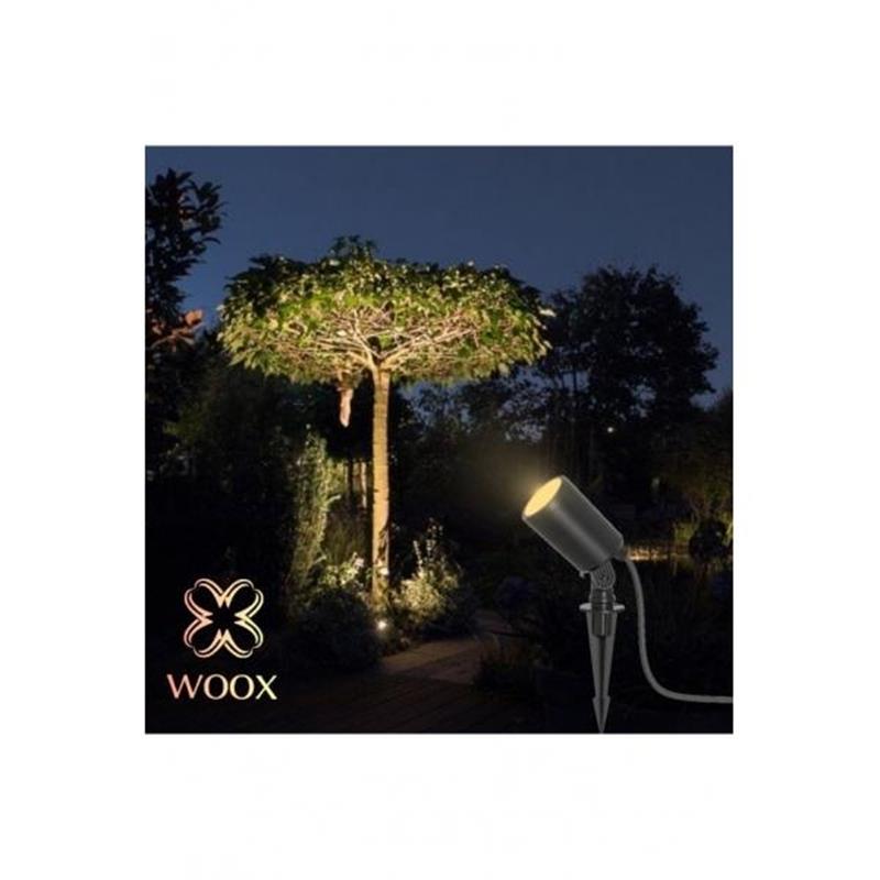 WOOX D AC Powered Smart Garden Spotlight RGB CCT IP65 7W 520 lm 3000-6500K 70 °